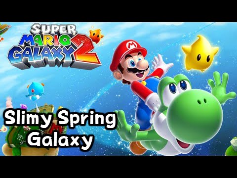 Super Mario Galaxy 2 - World 6 - Slimy Spring Galaxy - UCWkvUWeJiP2laYO1bDjkoqA