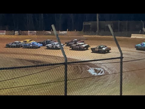 3/8/2025 Pure Stock Harris Speedway - dirt track racing video image