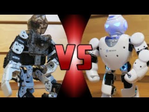 ROBOT DEATH BATTLE! - Alpha 1S VS Bioloid (ROBOT DEATH BATTLE!) - UCkV78IABdS4zD1eVgUpCmaw