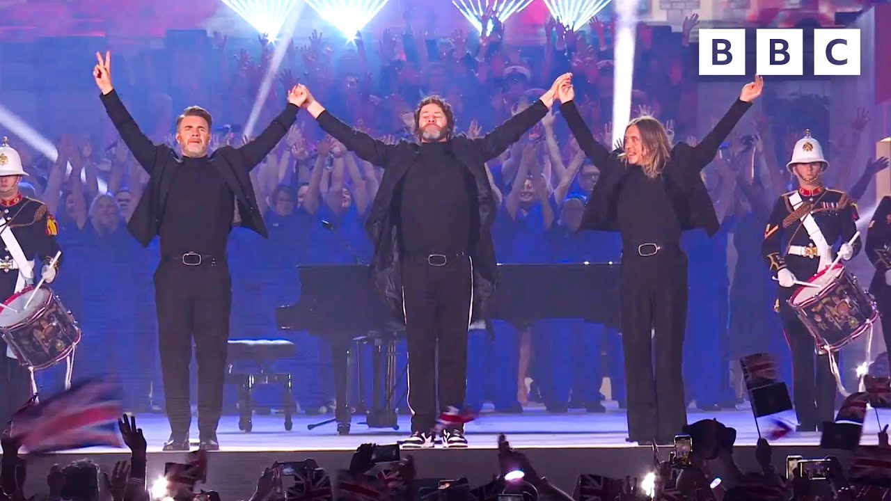 We’ll never forget this Take That performance 🙌 | Coronation Concert at Windsor Castle – BBC