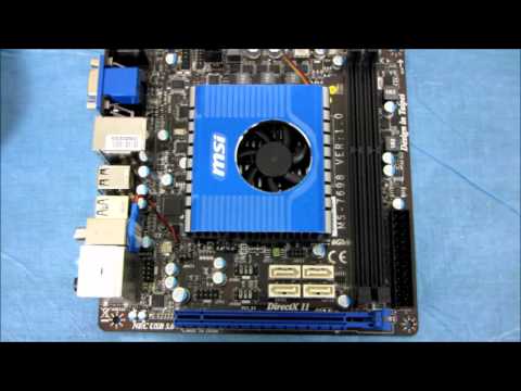 MSI E350IA-E45 Zacate AMD Fusion ITX Motherboard Unboxing & First Look Linus Tech Tips - UCXuqSBlHAE6Xw-yeJA0Tunw