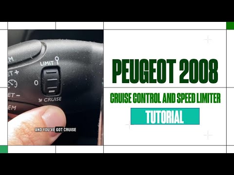 Come si attiva il cruise control della Peugeot 2008?