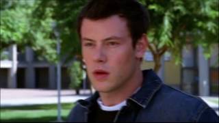 Glee - Finn gets paintballed 1x01
