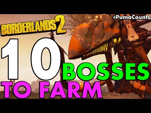 Top 10 Best Mini, Regular and Raid Bosses to Farm in Borderlands 2 #PumaCounts - UCbbwieYl0WBCPsXB9uKvVUA