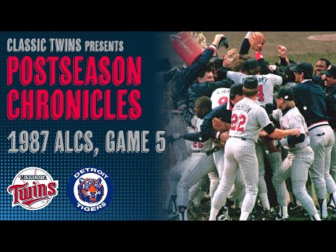 1987 ALCS, Game 5: Twins @ Tigers video clip