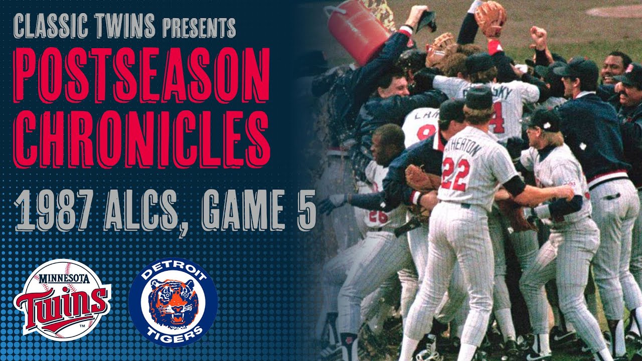 1987 ALCS, Game 5: Twins @ Tigers video clip