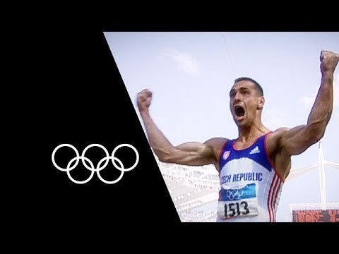 Roman Šebrle Sets Incredible Decathlon Olympic Record | Olympic Records - UCTl3QQTvqHFjurroKxexy2Q