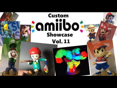 Custom Amiibo Showcase Vol. 11 - UC715SCKfdFqUiuD234it8Eg