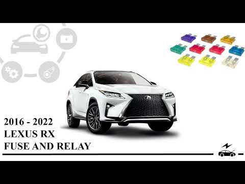 Jaki jest schemat bezpieczników w Lexusie RX?