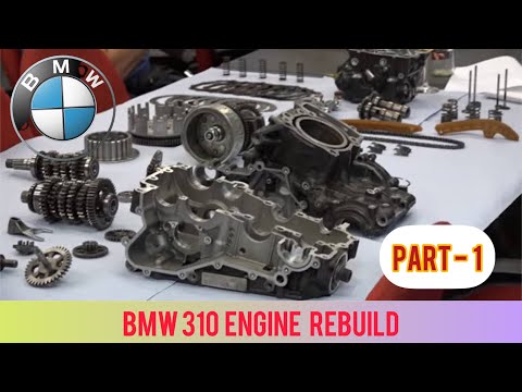 Come si smonta il motore della BMW G310?