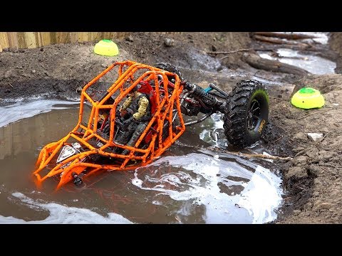 TANGO ROCK BOUNCER rips MUD on the Backyard Trail Course - NEON ORANGE MOA 4x4 | RC ADVENTURES - UCxcjVHL-2o3D6Q9esu05a1Q