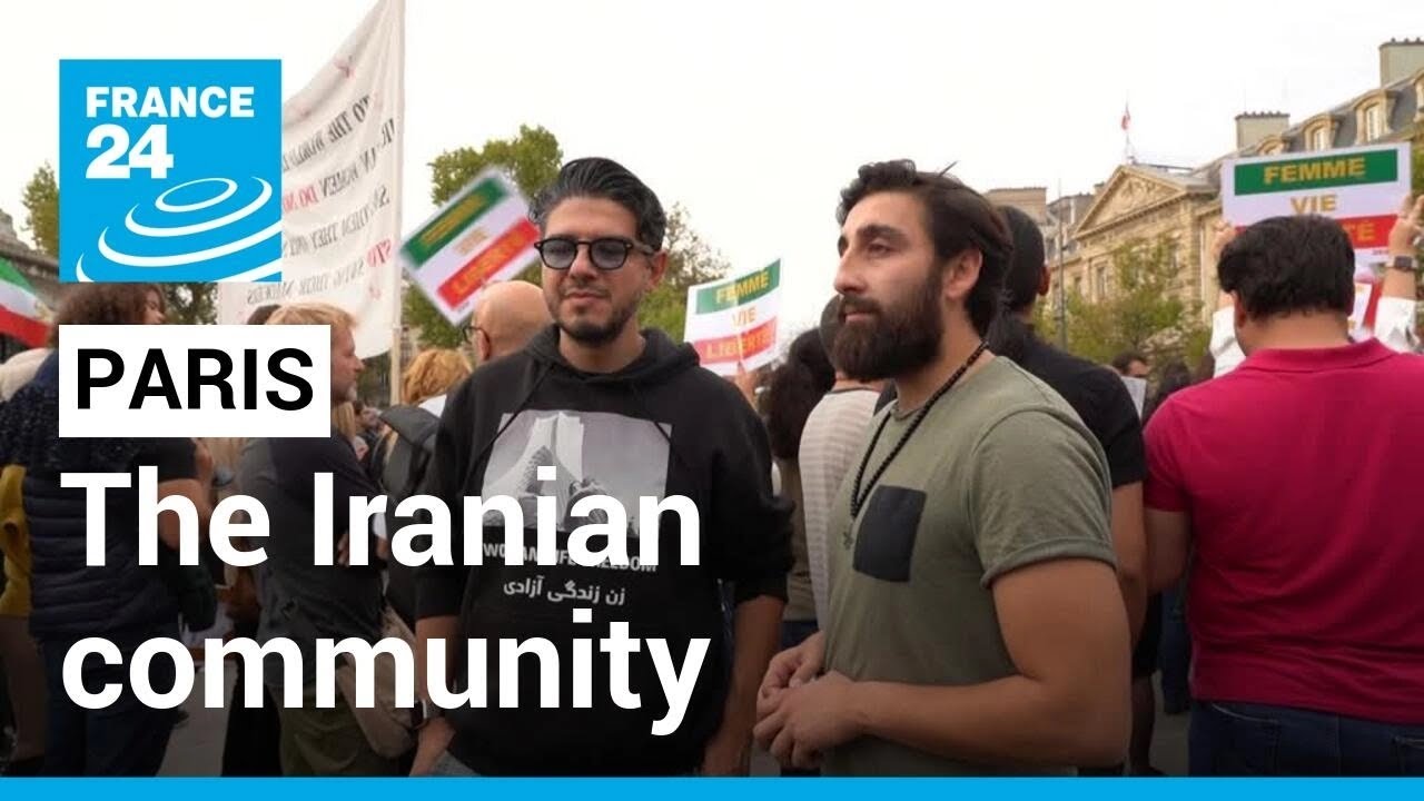 Iranian diaspora in Paris hopes for regime change in Tehran • FRANCE 24 English