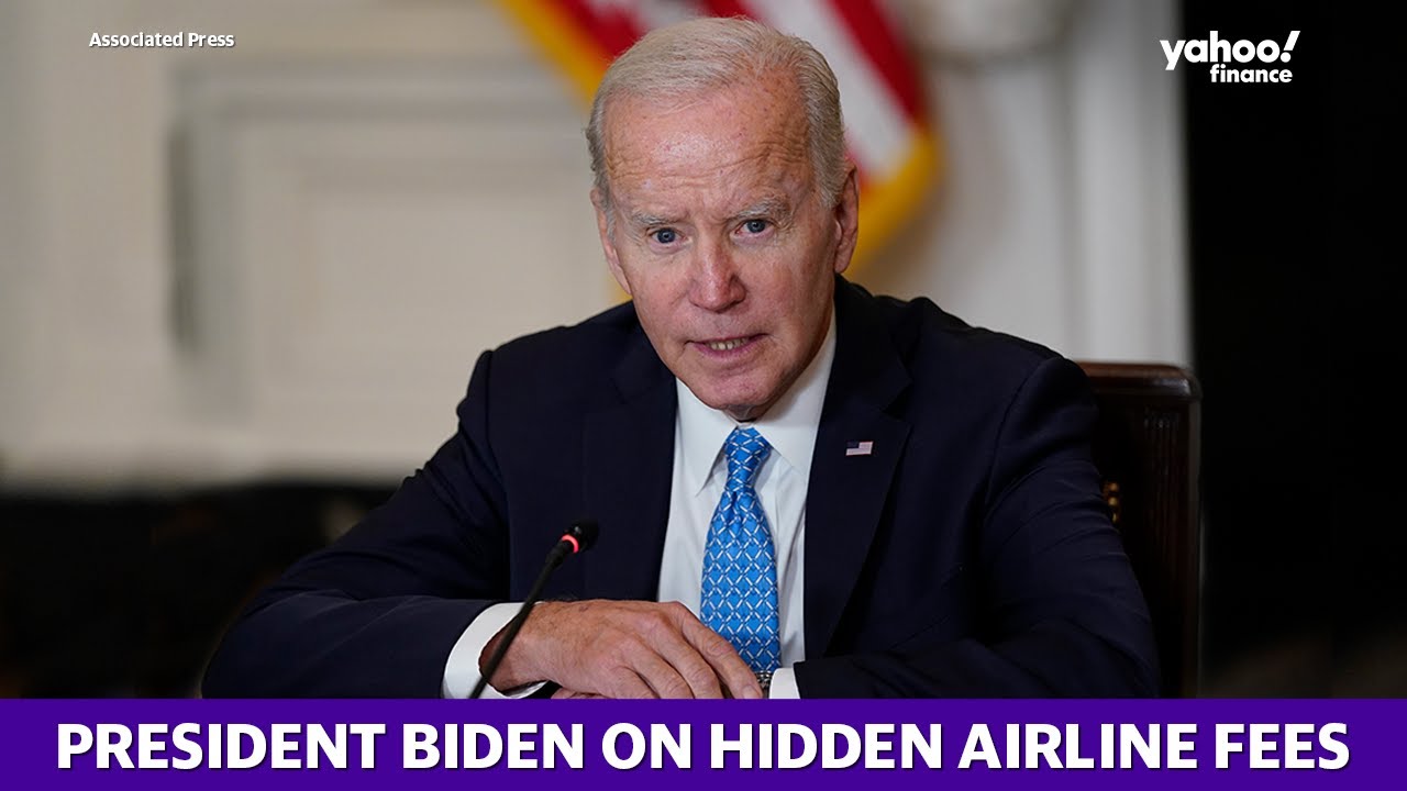 Amid ongoing inflation, President Biden discusses efforts to curb hidden fees