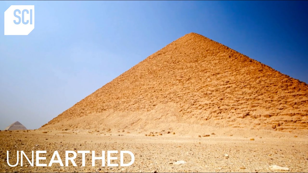 Venture into the Red Pyramid in Egypt with Egyptologist Meredith Brand | Unearthed | Science Channel