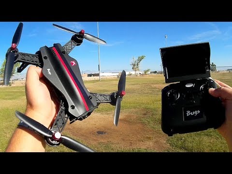 MJX Bugs 8 Full Size Brushless Entry Level FPV Racing Drone Flight Test Review - UC90A4JdsSoFm1Okfu0DHTuQ