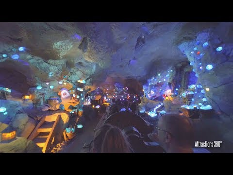 [4K Nighttime] Disney Coaster - Seven Dwarfs Mine Train Coaster Ride - Magic Kingdom - UCbDGvfJHf0r_WjS9voB8POA