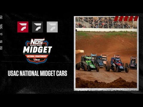 LIVE: USAC Indiana Midget Week at Kokomo Speedway - dirt track racing video image