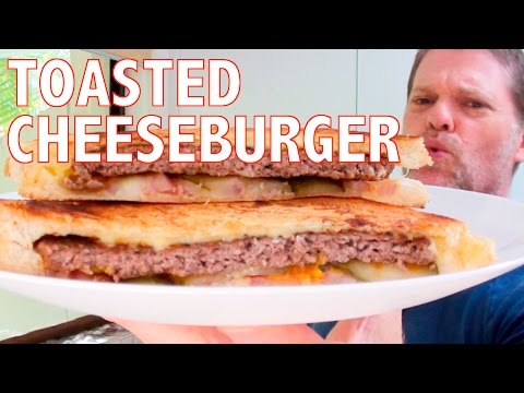 EASY TOASTED CHEESEBURGER IN A SANDWICH PRESS - Greg's Kitchen - UCGXHiIMcPZ9IQNwmJOv12dQ