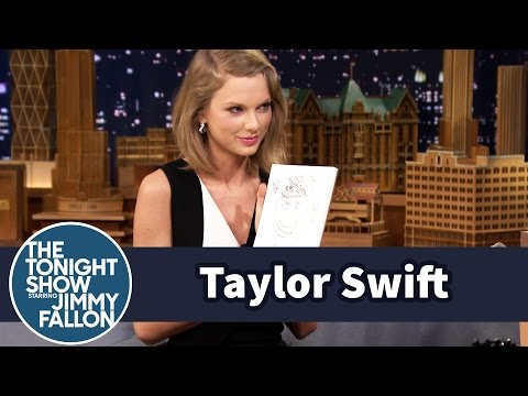 Taylor Swift and Jimmy Draw Each Other Without Looking - UC8-Th83bH_thdKZDJCrn88g