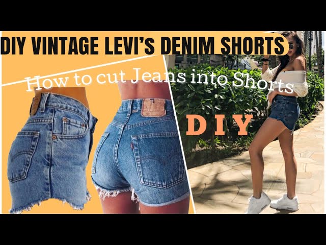 How To Cut Jeans Into Shorts - To Get Ideas