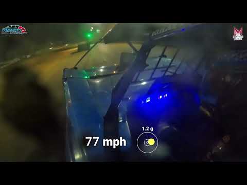 #1_4 Jaxon Ertel - ULRA Late Model - 7-25-2025 Monett Motor Speedway - In Car Camera - dirt track racing video image