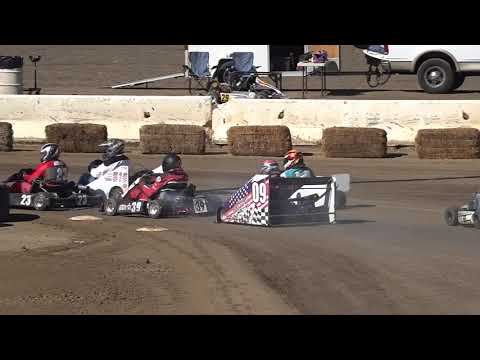 Perris Auto Speedway So Cal Karting Heat Racing #1 11-19-22 - dirt track racing video image