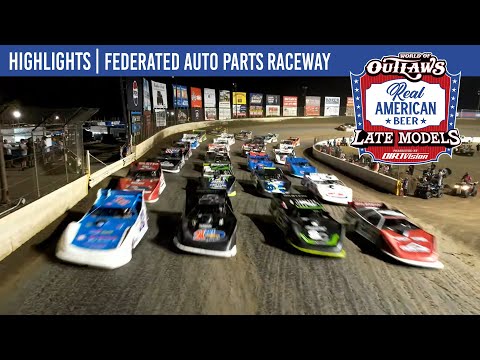 World of Outlaws Real American Beer Late Model Series | I-55 Raceway | June 20, 2025 | HIGHLIGHTS - dirt track racing video image