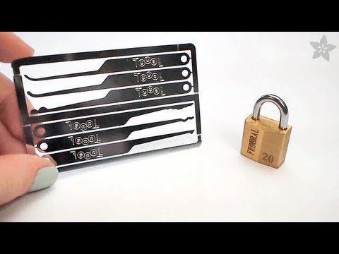 Emergency Lockpick Card - Getting Started - UCpOlOeQjj7EsVnDh3zuCgsA