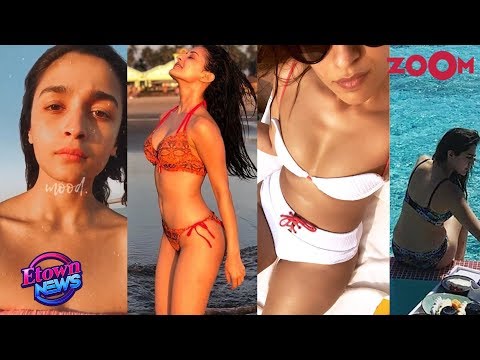 Video - Bollywood HOT - Alia Bhatt, Sara Ali Khan, Ananya Panday Flaunt their Bodies in Bikini #India