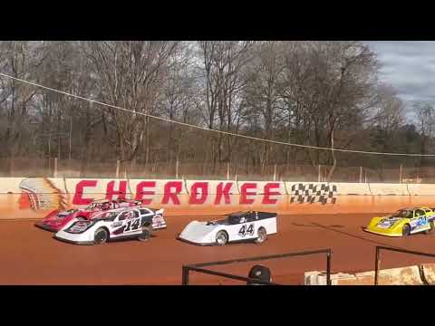 602 late model main @ Cherokee Speedway 3/2/24 - dirt track racing video image