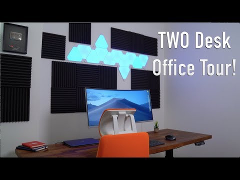 My ULTIMATE Office Setup Tour: TWO Desks! - UCbR6jJpva9VIIAHTse4C3hw