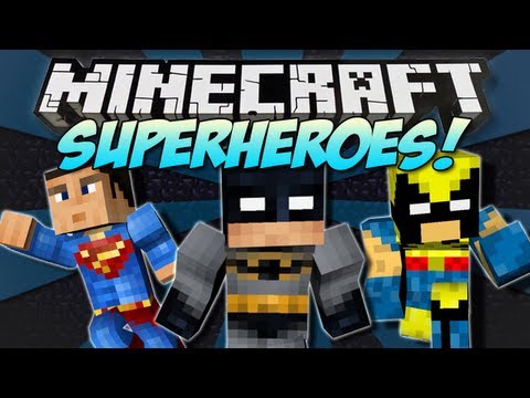 Minecraft | SUPERHEROES MOD! | Batman, Superman, Wolverine & More! [1.4.7] - UCS5Oz6CHmeoF7vSad0qqXfw