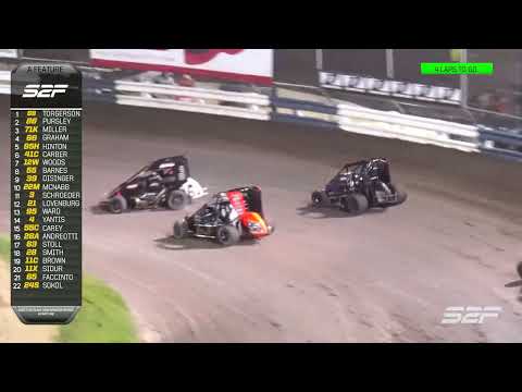 3.21.24 KKM Prelim Night 2 POWRi Outlaw Non Wing Highlights - dirt track racing video image