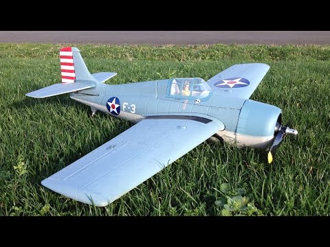Parkzone F4F Wildcat WWII Warbird Scale Flight on a Nice Calm Day - UCJ5YzMVKEcFBUk1llIAqK3A