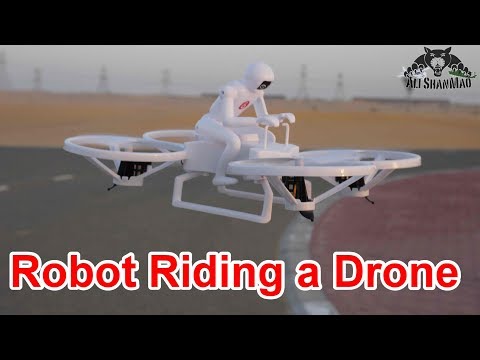 Robot Riding Drone - UCsFctXdFnbeoKpLefdEloEQ