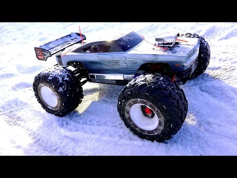 RC ADVENTURES - WiNTER BASHFEST - Dodge Charger E-Revo & Friends at BLACKFOOT RC! - UCxcjVHL-2o3D6Q9esu05a1Q