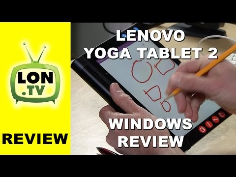 Lenovo Yoga Tablet 2 With Anypen - 8 inch Windows tablet that uses pens and pencils as a stylus! - UCymYq4Piq0BrhnM18aQzTlg