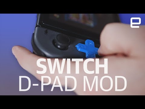 3D printed Nintendo Switch D-pad mod | Hands-on - UC-6OW5aJYBFM33zXQlBKPNA