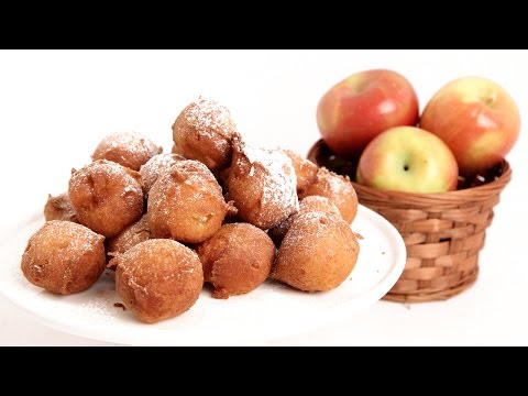 Apple Fritter Recipe - Laura Vitale - Laura in the Kitchen Episode 838 - UCNbngWUqL2eqRw12yAwcICg