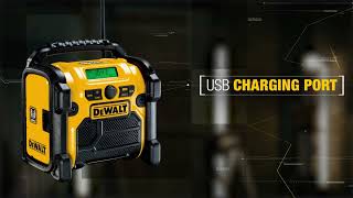 DeWalt raadio DCR020, ilma aku ja laadijata video