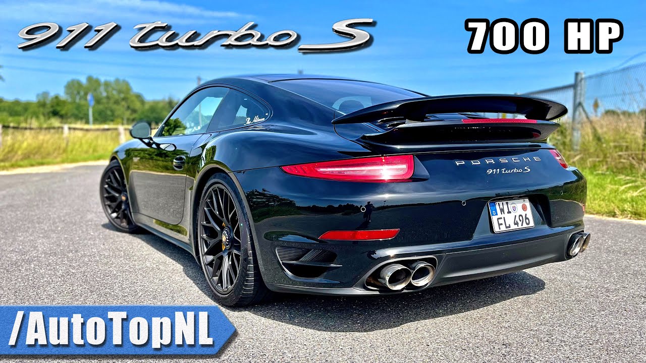 700HP Porsche 911 Turbo S 991.1 *319km/h* REVIEW on AUTOBAHN by AutoTopNL
