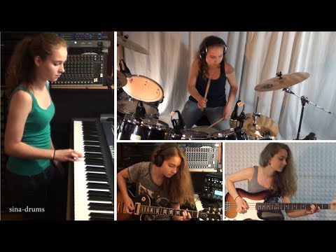 Van Halen - Right Now; piano, drum, guitar, bass cover by Sina - UCGn3-2LtsXHgtBIdl2Loozw