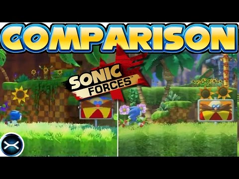 Classic Sonic Green Hill Zone Comparison (Sonic Forces vs Sonic Generations) - UCfAPTv1LgeEWevG8X_6PUOQ