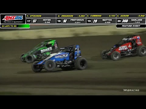 HIGHLIGHTS: USAC AMSOIL National Sprint Cars | Kokomo Speedway | September 30, 2022 - dirt track racing video image