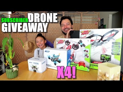 4 DRONE GIVEAWAY! JJRC Battler P130 - H30C - Helix Sentinel - Helix Racer (Subscriber Appreciation) - UCVQWy-DTLpRqnuA17WZkjRQ