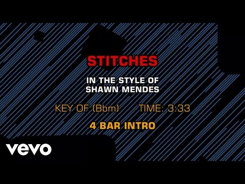 Shawn Mendes - Stitches (Karaoke Smash Hits Vol. 1) - UCQHthJbbEt6osR39NsST13g