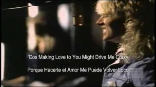 Def Leppard - Love Bites - Subtitulada al Español y al Ingles HD
