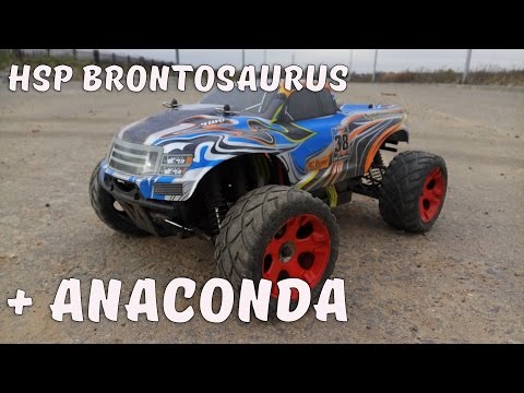 БРОНТОЗАВР, часть 3 ... Первая поломка, максималка на 3S (hsp brontosaurus rc car) - UCvsV75oPdrYFH7fj-6Mk2wg