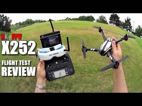 XK X252 SHUTTLE FPV Drone Review - Part 2 - [Flight Test + Bonus Goggle Session!] - UCVQWy-DTLpRqnuA17WZkjRQ