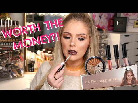 NIKKI TUTORIALS X OFRA COLLAB SWATCHES + FIRST IMPRESSIONS REVIEW - UCji7wwhcGBhI0MIlxytFp4Q